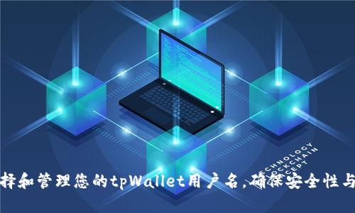 如何选择和管理您的tpWallet用户名，确保安全性与易用性
